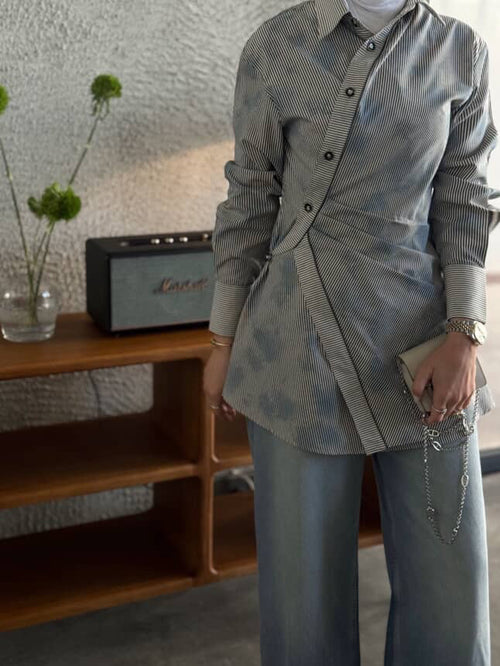 BLUE Tie-Dye Shirt