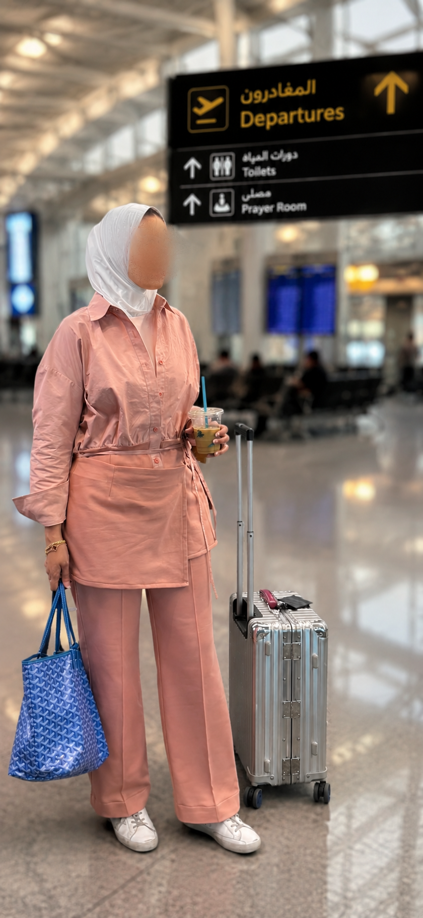 PEACH TRAVEL SET